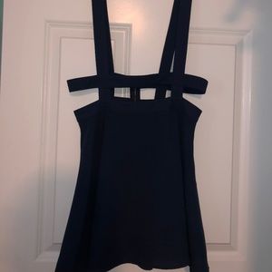 Urban Outfitters Sparkle and Fade Overall Skirt